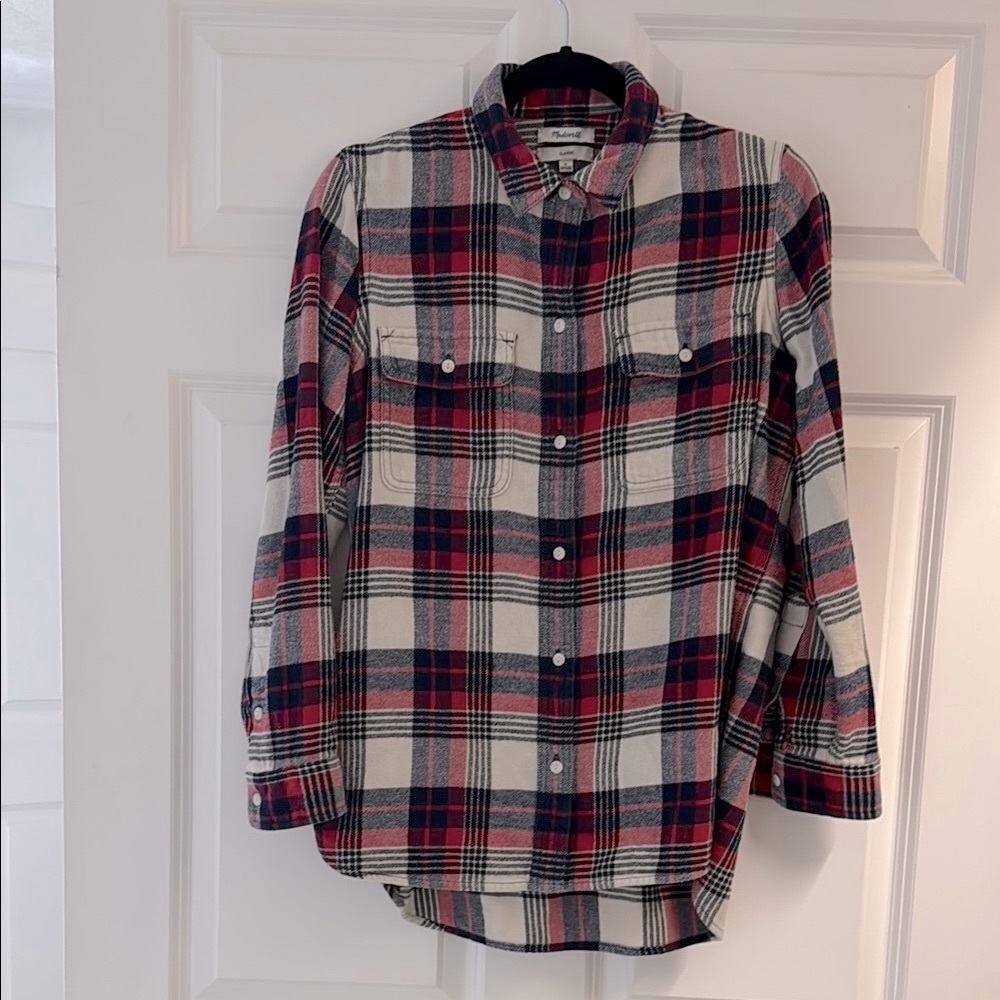 Madewell Classic Plaid Flannel Women’s Shirt
